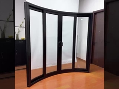 Portes coulissantes en verre sur mesure avec double verre trempé pour les cloisons de balcon