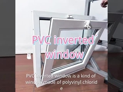 Produit personnalisé de fenêtre suspendue en PVC