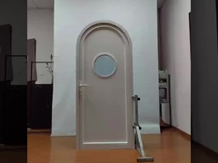 Couche en poudre personnalisée Porte à charnière en aluminium