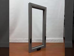 1.4 mm - 2.0 mm fenêtres coulissantes en aluminium avec gril modernes auvents en aluminium fixe