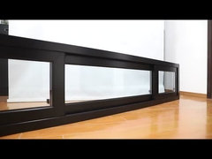 Résistant aux intempéries fenêtres coulissantes verticales en aluminium et vitres Pour les bureaux Hôtels