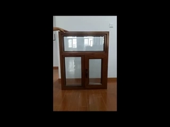 fenêtre à double vitrage fenêtre en alliage d'aluminium fenêtre en poudre enduite en alliage fenêtre en verre