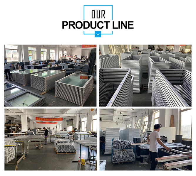 shanghai xuanyu building windows and doors co.,ltd ligne de production du fabricant